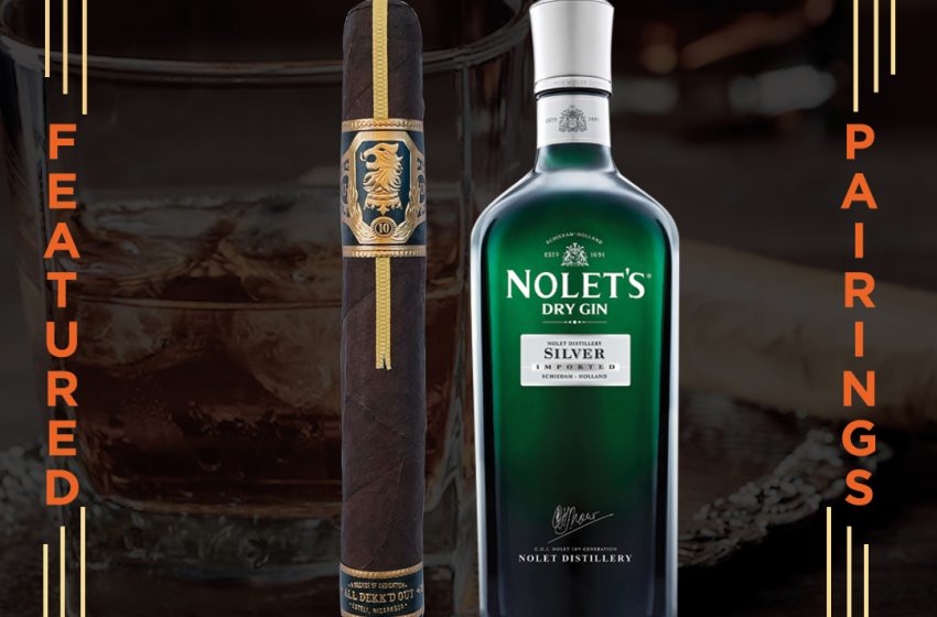  Featured Pairings: DREW ESTATE UNDERCROWN 10 X NOLET’S SILVER GIN