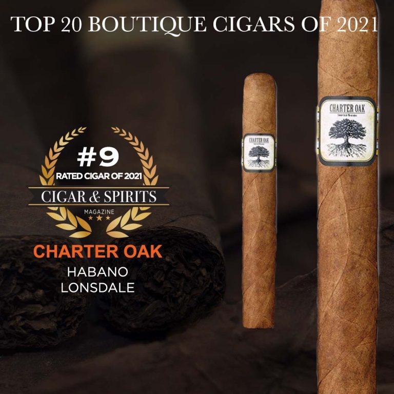 top-20-cigars-of-2021:-charter-oak-habano-lonsdale