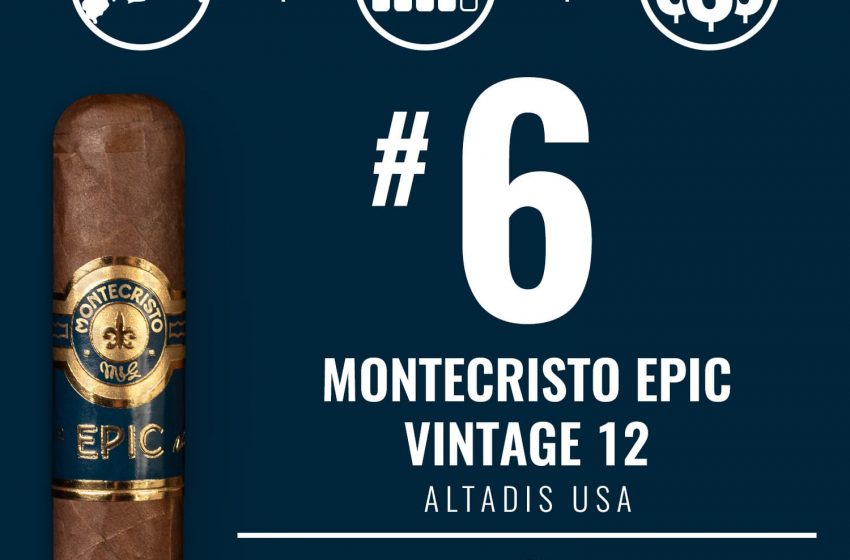  No. 6 Cigar of the Year 2021 – Montecristo Epic Vintage 12