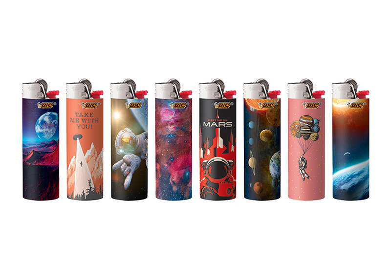  BIC Releases Special Edition Out of This World Series Lighters