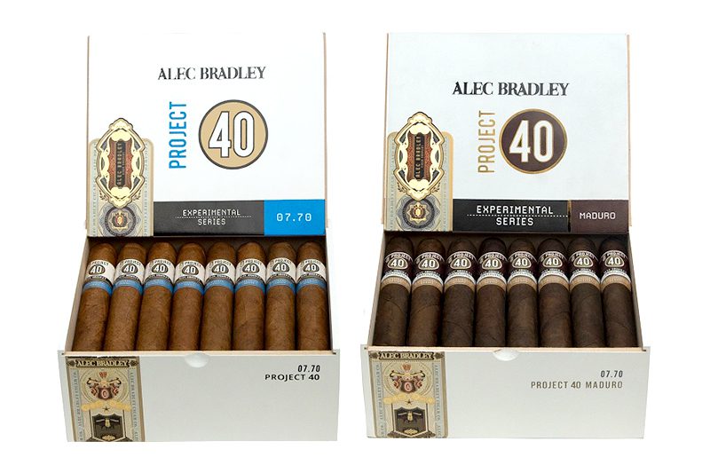  Alec Bradley’s Project 40 and Project 40 Maduro Lines Gain New Size