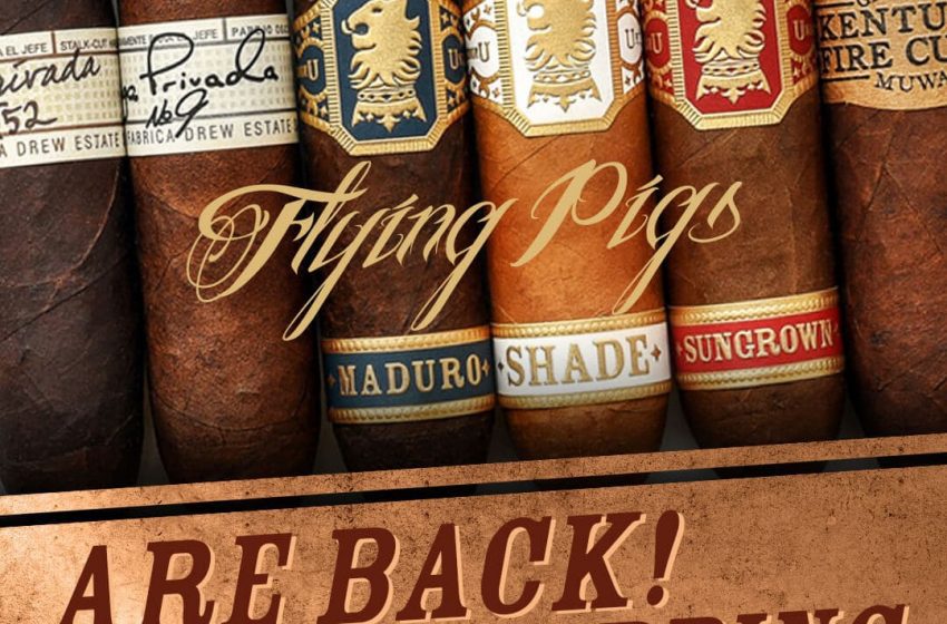  Drew Estate Ships 2022 Flying Pig Cigars – Cigar News