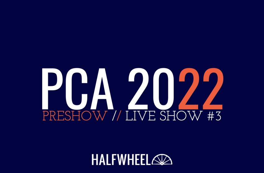  Watch: Countdown to PCA 2022 #3 (1:00 P.M. EDT)
