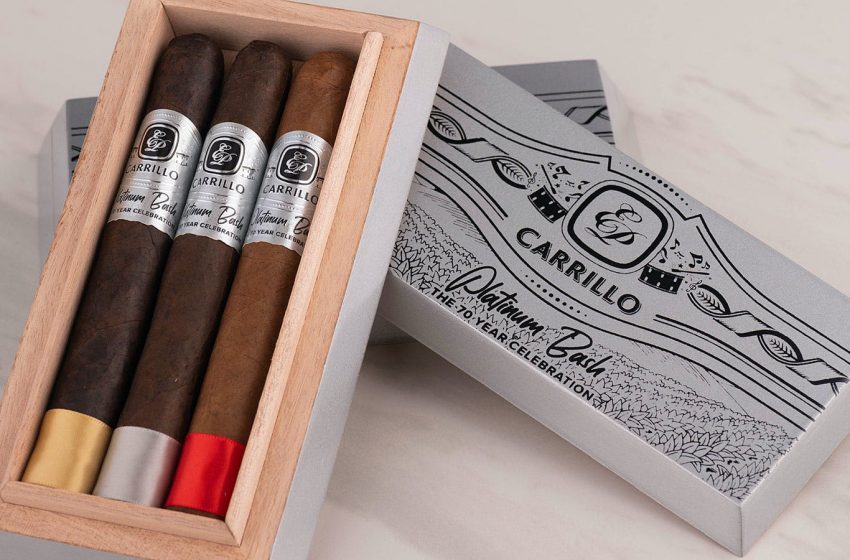  E.P. Carrillo Introduces Platinum Bash Pack Of Mystery Cigars At PCA | Cigar Aficionado