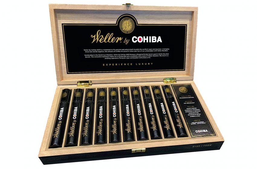  Weller By Cohiba Blended With Barrel-Aged Broadleaf | Cigar Aficionado