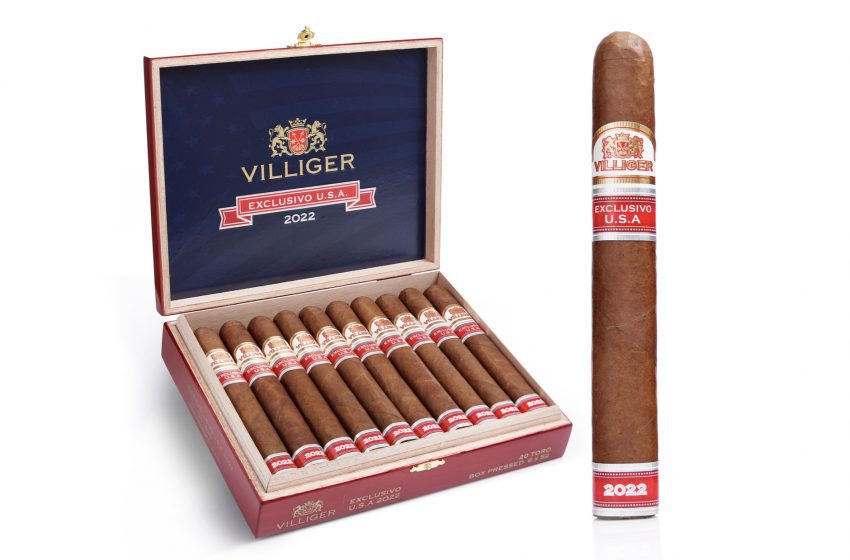  Villiger Exclusivo U.S.A. 2022 Heads to Stores
