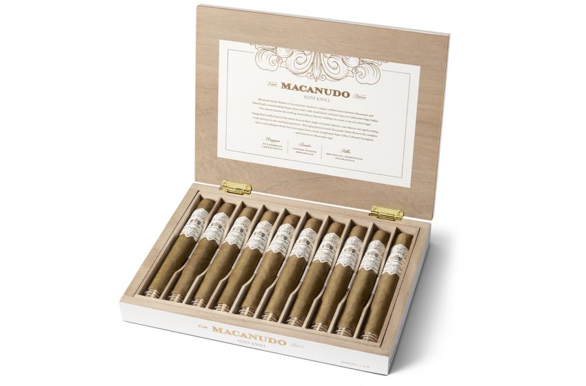 Macanudo Partners With Winery for Estate Reserve Flint Knoll