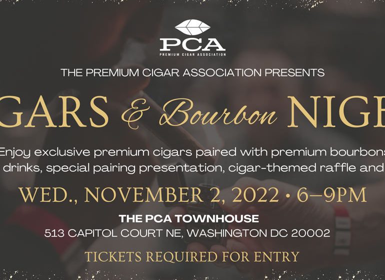  PCA Cigars & Bourbon Night Fundraiser [November 2, 2022]