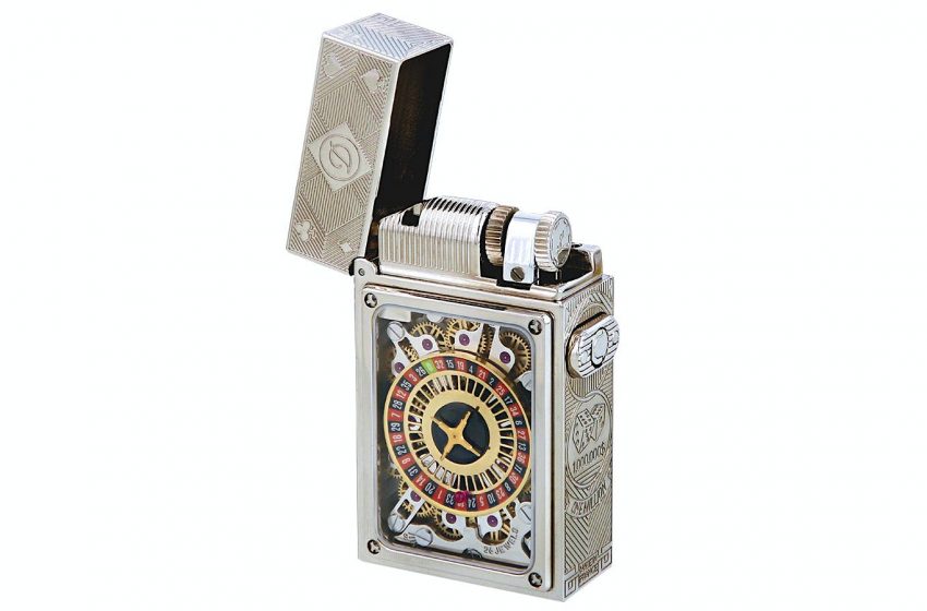  S.T. Dupont’s Roulette-Themed Lighter Puts A Little Las Vegas In The Palm Of Your Hand | Cigar Aficionado