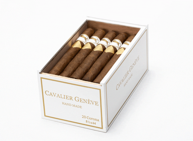  Cavalier Genève Cigars Starts Shipping White Series Corona