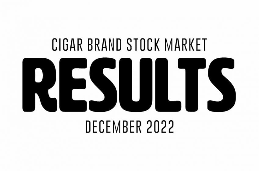  Cigar Brand Stock Market Results: December 2022