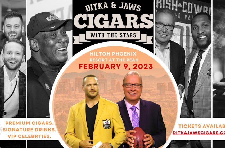  Attend A Super Bowl Cigar Party With NFL Legends | Cigar Aficionado