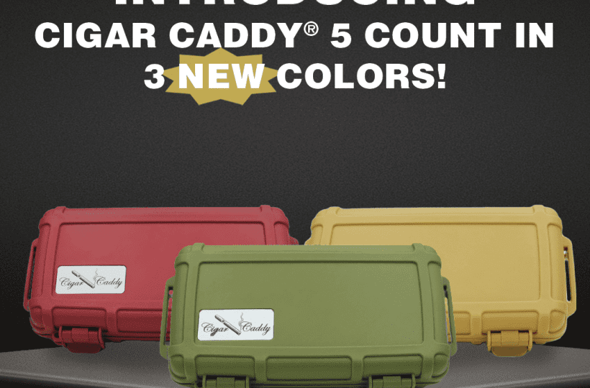  Quality Importers Adds 3 Colors to 5-Count Cigar Caddy – Cigar News