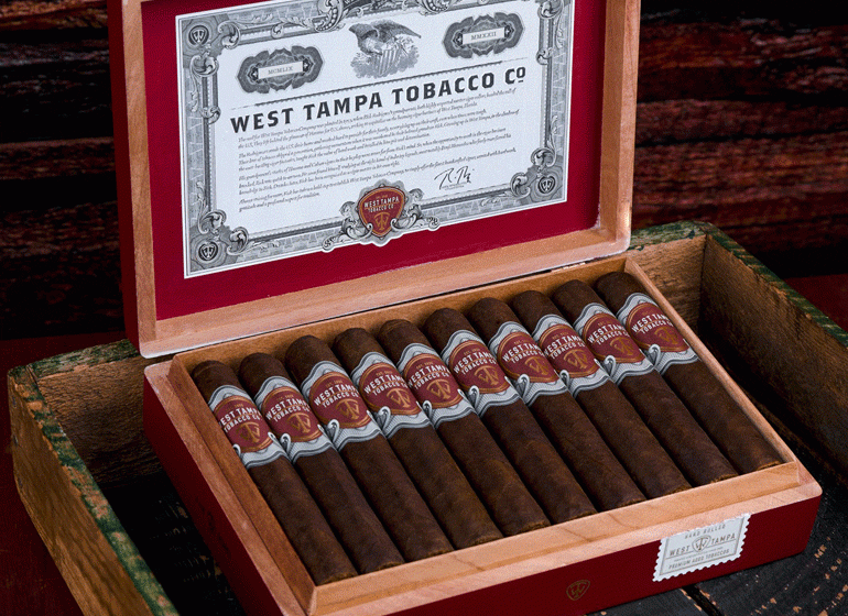  West Tampa Tobacco Company Ships Red
