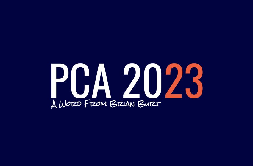  PCA 2023: Top Three Things — Brian Burt