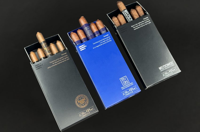  German Engineered Cigars Adds #21 Panatela Pigtail for Three Lines