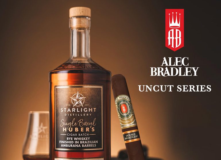  “The Uncut Series” by Alec Bradley and Starlight Rye Whiskey