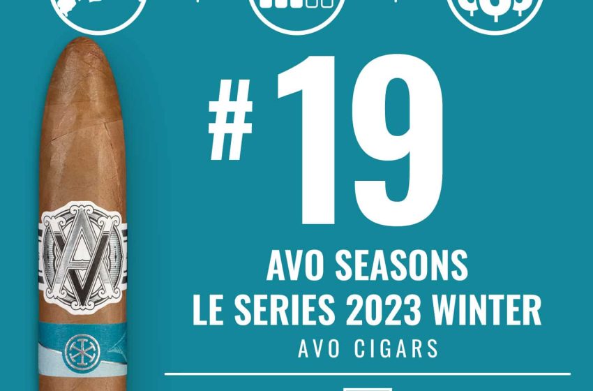  No. 19 Cigar of the Year 2023 – AVO Seasons LE Series 2023 Winter